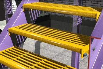Vitaglass Moulded Stairtread