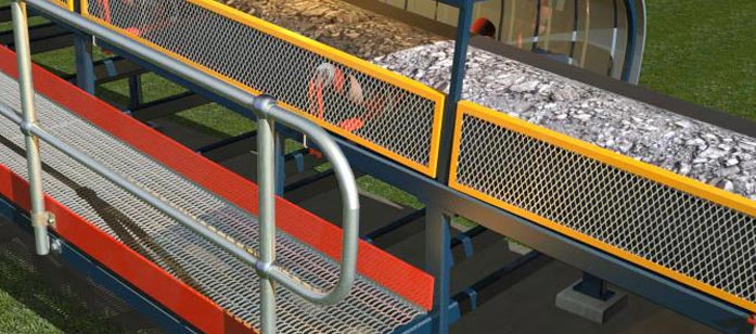 Vitex Expanded Metal Walkway